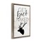 Stupell Industries Get Buck Naked Floating Frame, design by Lux + Me Designs